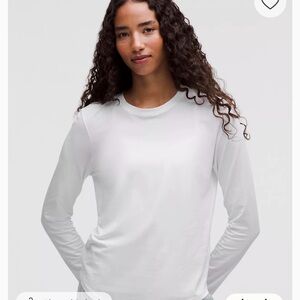 Lululemon Love Long-Sleeve White Shirt